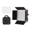 LED Video Light Panel Fill-in Lamp with Barn Door 480 LED Bds   Brightness 3200K-5600K Color Temperature for Studio Photography Video Shootin