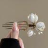 U Shape Hair Pin Flower Design Hair Comb New Hair Clip  Hairstyle