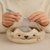 Eximious India Gifts for Women Wooden Yarn Bowl Knitting Bowl Large Crochet Yarn Holder Handmade Crocheting Accessories and Supplies Organizer