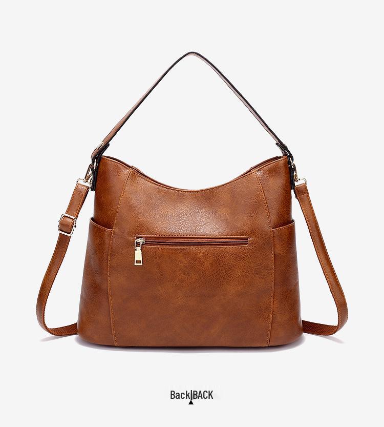 High-End Niche Design Women's Shoulder Bag - Large Capacity Underarm Handbag