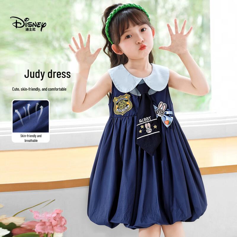 Disney Girls  Zootopia Judy Hopps Summer Dress 90