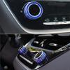 Ac Climate Ring Center Control Knob Trim 2PCS Ac Air Conditioning Knob Cover For Car Interior