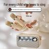 Kids Portable KTV Speaker with Dual Microphones CN plug (adapter included)