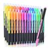 DUULEMANG 60 Colors Glitter Gel Pens Set, Water-Based Gel Pens for Coloring Books, DIY Crafts, Journals, Kids Sketching, Doodling