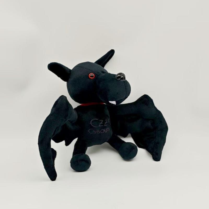 Ozzy Osbourne Bat Plush Toys Halloween Bat Stuffed Dolls Simulated Bat Home Party Decor Gifts