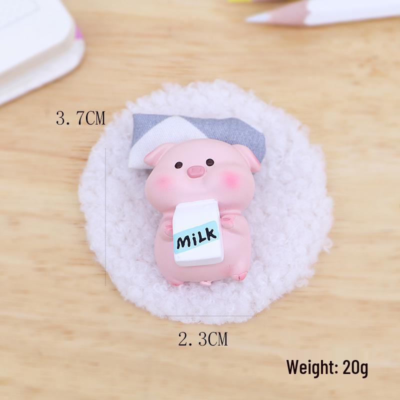 Wang Dou Dou Zhu Cute Cartoon Figurine for Car, Home, or Office Decor