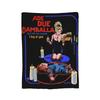 Halloween Movie Horror Chuckys Michael Myers Knitted Blanket Velvet  Lightweight Thin Throw Blanket For Bedroom Sofa Bed Rug