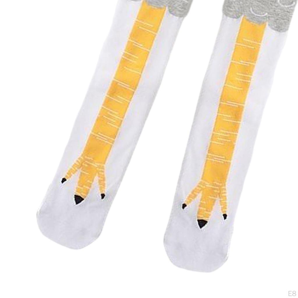 1 Pair Chicken Feet Socks Costume Accessories Christmas Gifts Novelty for Carnival Halloween