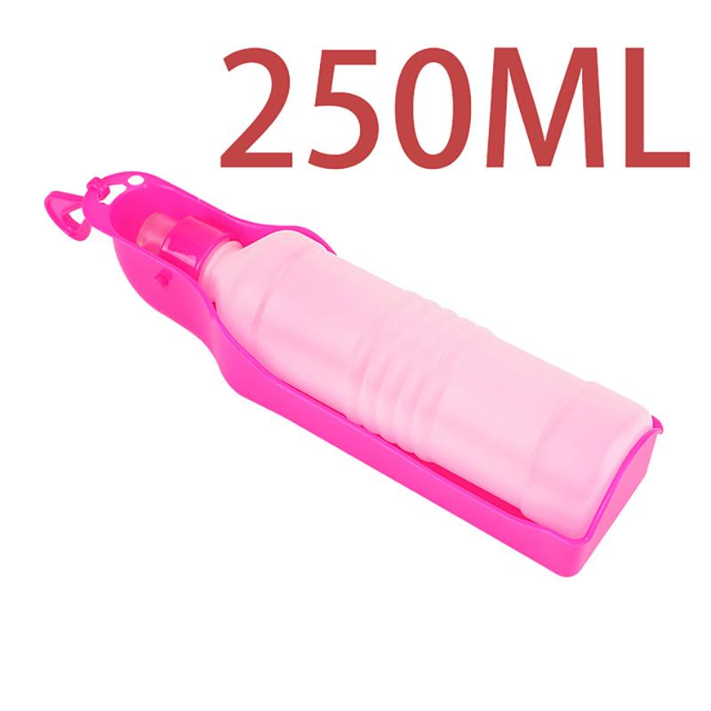 Dog Water Bottle Folding Drinker Plastic Portable Water Bottle Pets Outdoor Travel Drinking Water Feeder Bowl for Dogs