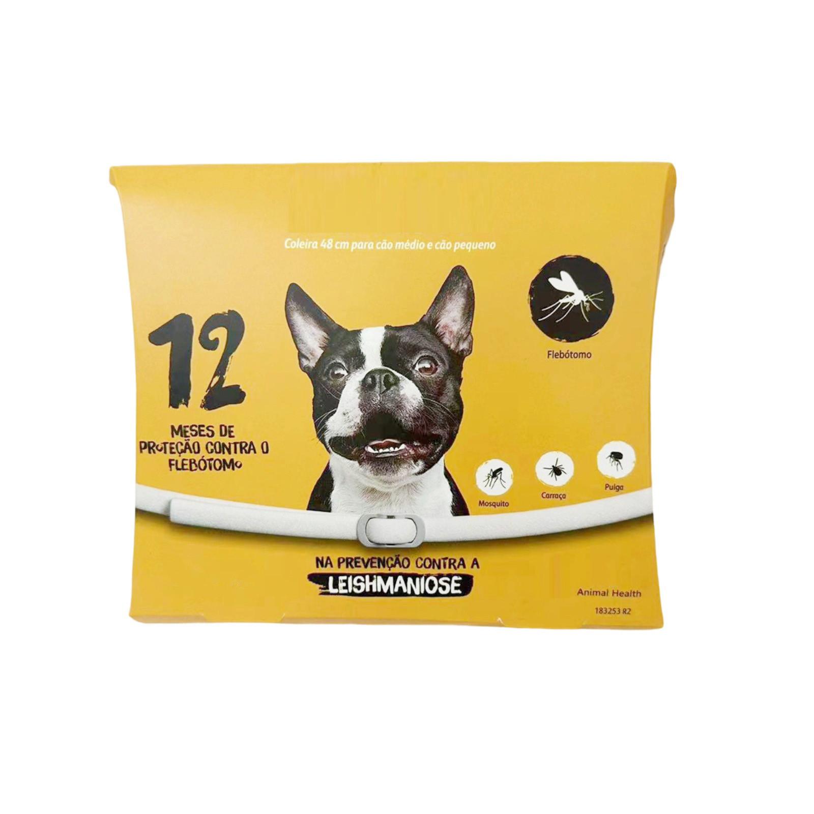 

Ошейник от паразитов на 12 месяцев, от блох, от клещей, от лейшманиоза, для маленьких и средних собак One Size