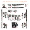 Für Mitsubishi Lancer EX 2009-2016 Innenraum Zentrales Bedienfeld Türgriff Kohlefaser Aufkleber Decals Autostyling Zubehör