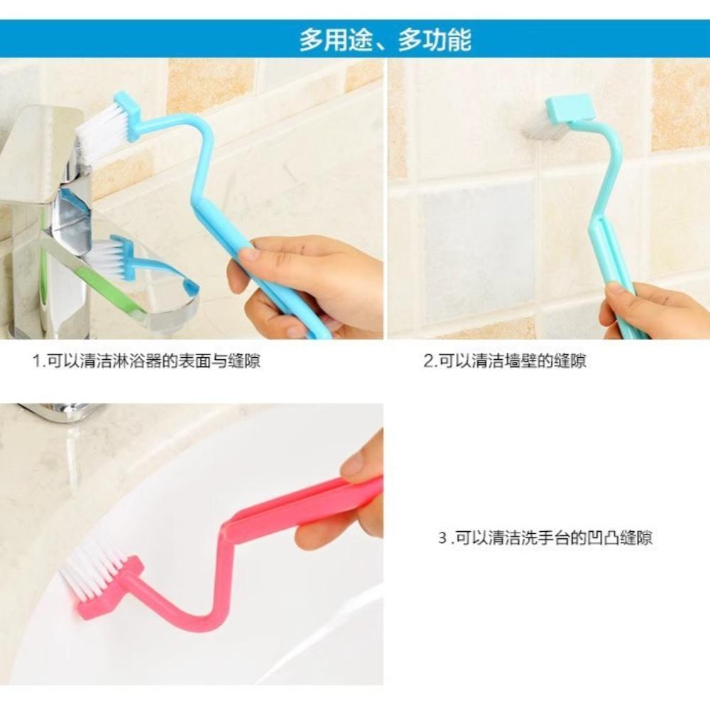 3PCS Curved Toilet Brush Long Handle Toilet Cleaning Brushes Household Deep Cleaning Tools Bathroom Accessories
