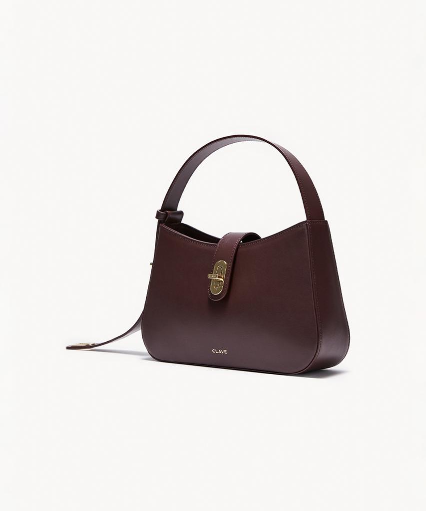 Clave Esther Burgundy Shoulder Bag