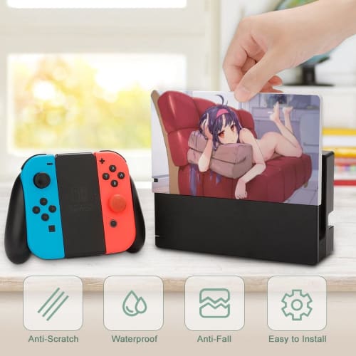 Sword Art Online (SAO) Yuuki Switch Dock Case, Character Design [Durable PC Material for Full Protection] Scratch-Resistant, Drop-Resistant, Dust-Resi