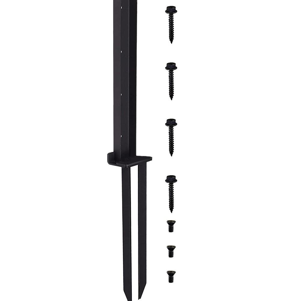 1pc Fence Post Anchor Repair Kit Approx.15.6*15.7*2.4*2.2 Inches