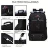 50L Wanderrucksack für Damen, Outdoor-Campingrucksack mit großem Fassungsvermögen, Gepäckrucksack mit Schuhfach, 17,3-Zoll-Computerrucksack