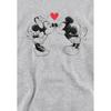 Mickey Mouse Childrens/Kids Sketch Heather Hoodie