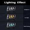 For Mazda 6      DRL Daytime Running Light LED Fog Lamp Turn Signal White Yellow Blue Car Acssories 12V