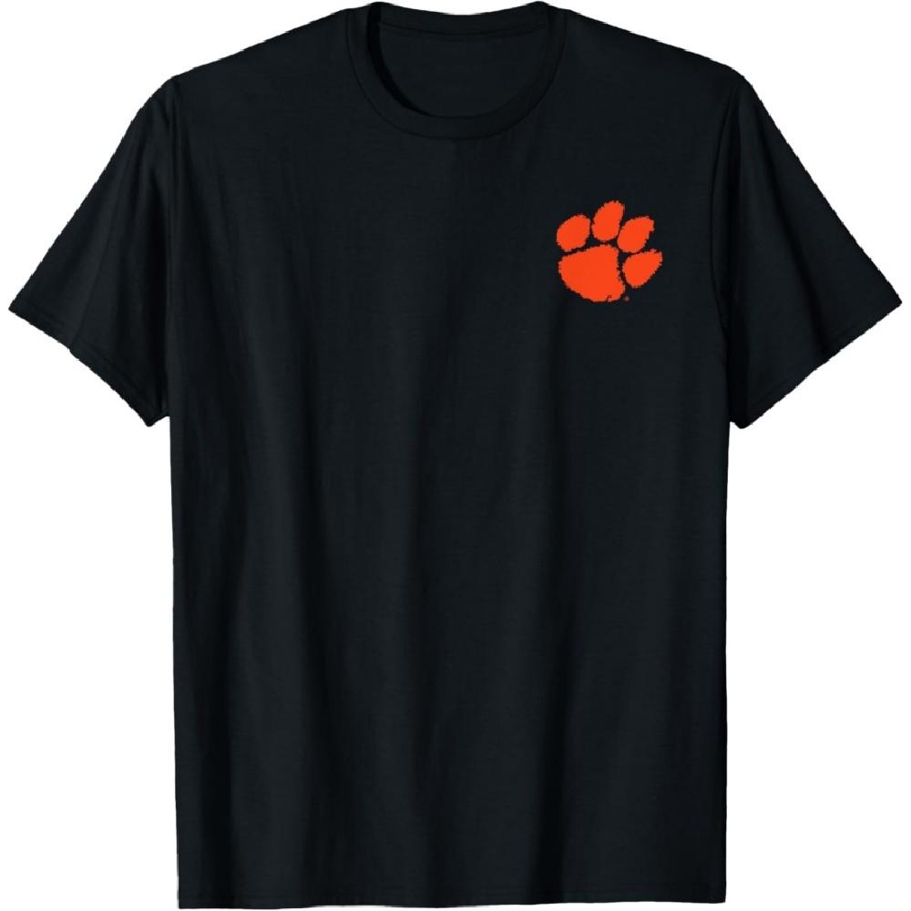 Футболка с иконкой на левой груди Clemson Tigers XXXXXL чёрный