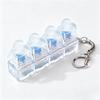Heart Heart Keycap Fidget Keychain Crystal Clicker Button Keycap Keychain  Adults