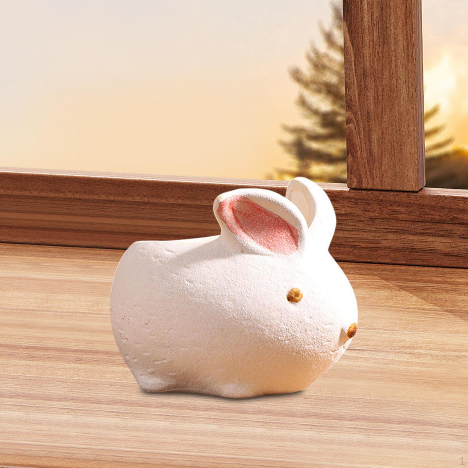 

Цветочный горшок Растение Очаровательное украшение для дома Декоративное украшение для кашпо для помещений Rabbit