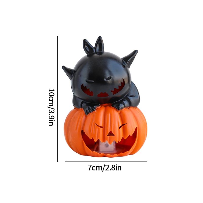 Halloweenský svícen dekorace stolní doplněk party dekorace strašidelná ozdoba dýně duch doplněk pokojový dekor