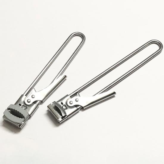 Stainless Steel Jar Opener with Grip Non-Slip Can Opener for Tight Lids Ergonomic Bottle Opener Kitchen Tool Creative Multi-Functional Opener