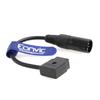 Eonvic D-TAP Female to XLR 4-Pin Male Adapter Cable 20cm