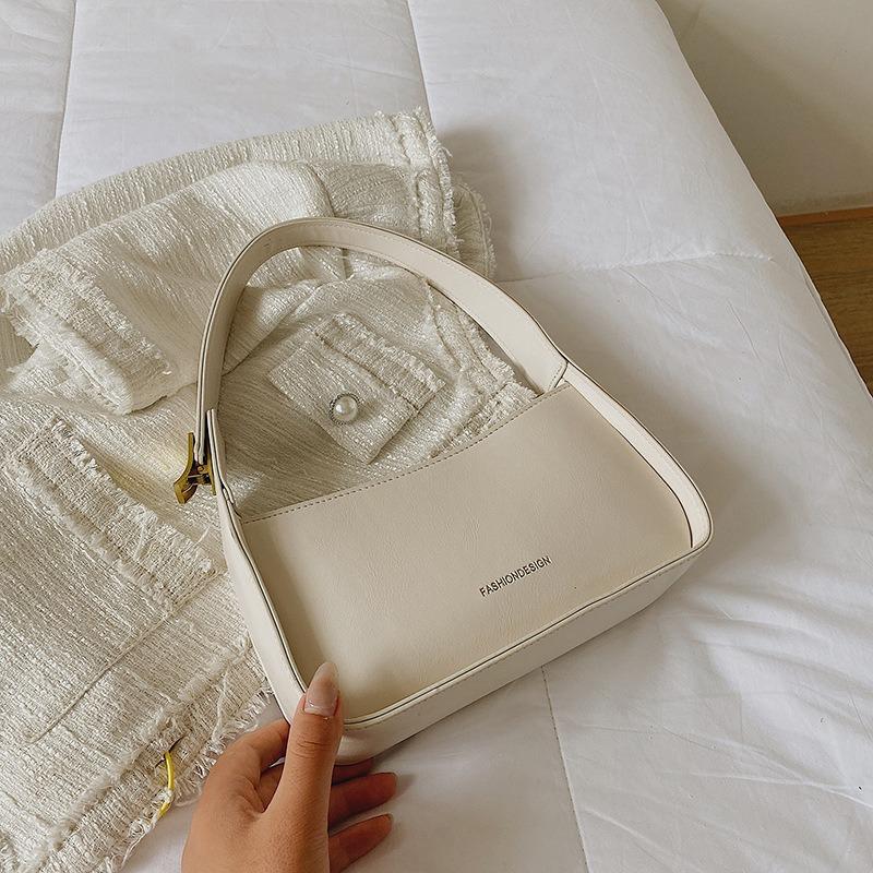 Fashion Versatile Ins Style European and American Style Small Bag Underarm Bag Shoulder Bag Retro Simple Mini Fashion Handbag