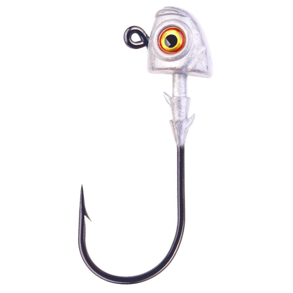 5PCS/Big Eyes High Strength Jig Head for Worm Lure Swimbait Hook For Seawater Freshwater Fishhook Fishing Tackle