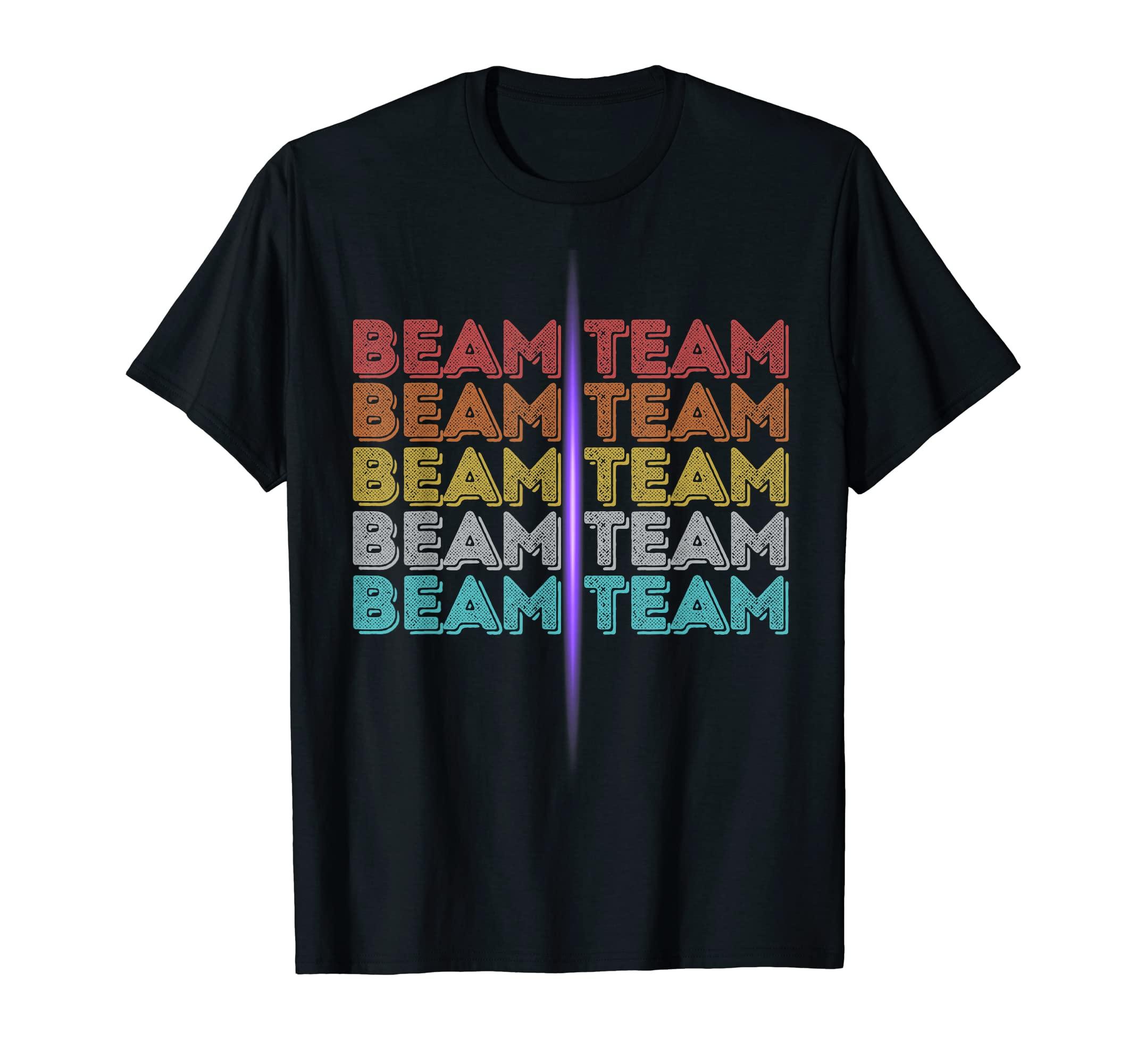 

Вінтажна ретро футболка Beam Team чорний