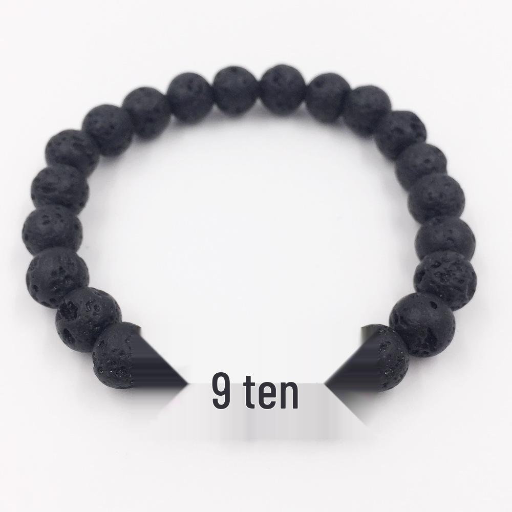 Galaxy Solar System Bracelet: Natural Stone Beads with Eight Planet Charms for Women