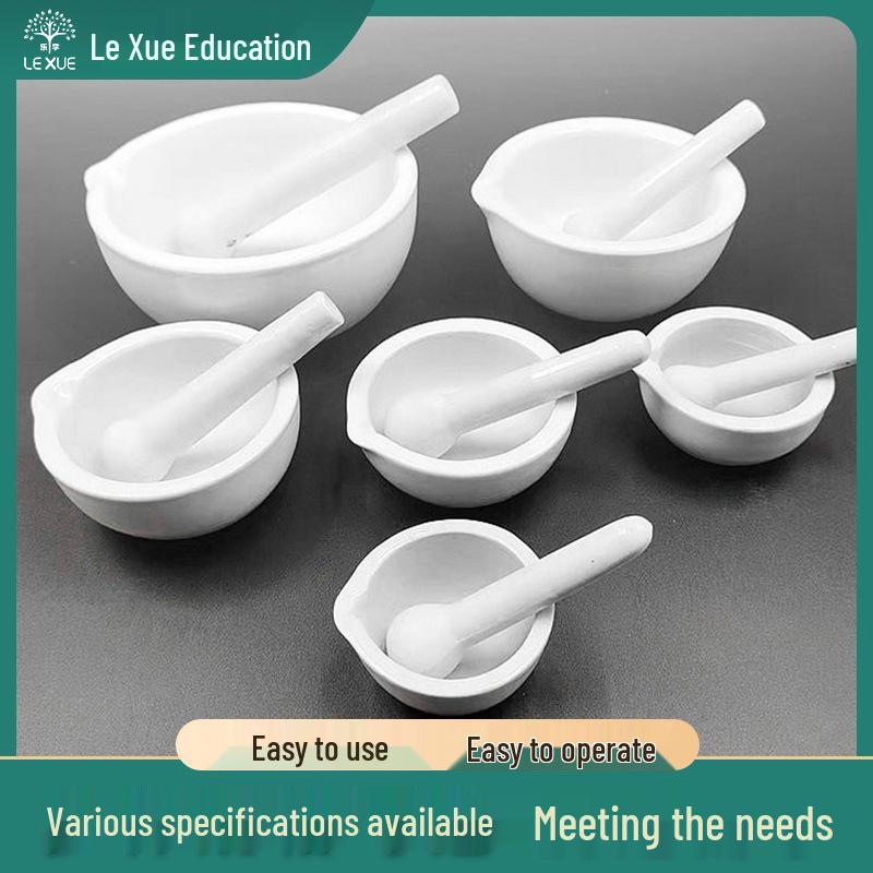 

Фарфоровый ступка и пестик для измельчения лекарств и трав 20ml Lidded Storage Cup