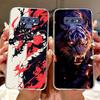 Fashion Painting Case For Samsung Galaxy Note9 Soft Silicone Phone Cases For Samsung Note 9 SM-N960F Covers Bumpers