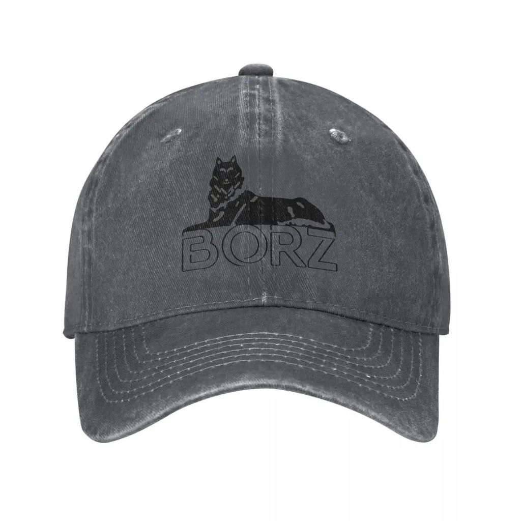 Casual Chechen Borz Wolf Baseball Caps Unisex Style Distressed Washed Snapback Hat Outdoor Running Golf Caps Hat