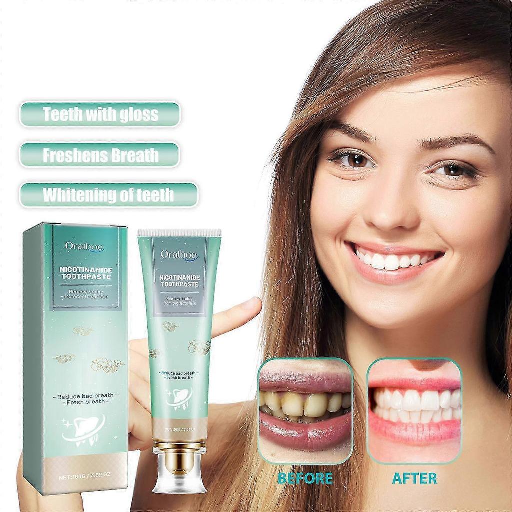 2025 Toothpaste White Toothpaste Fresh Breath Breat Removal Dazzling White Toothpaste 100g