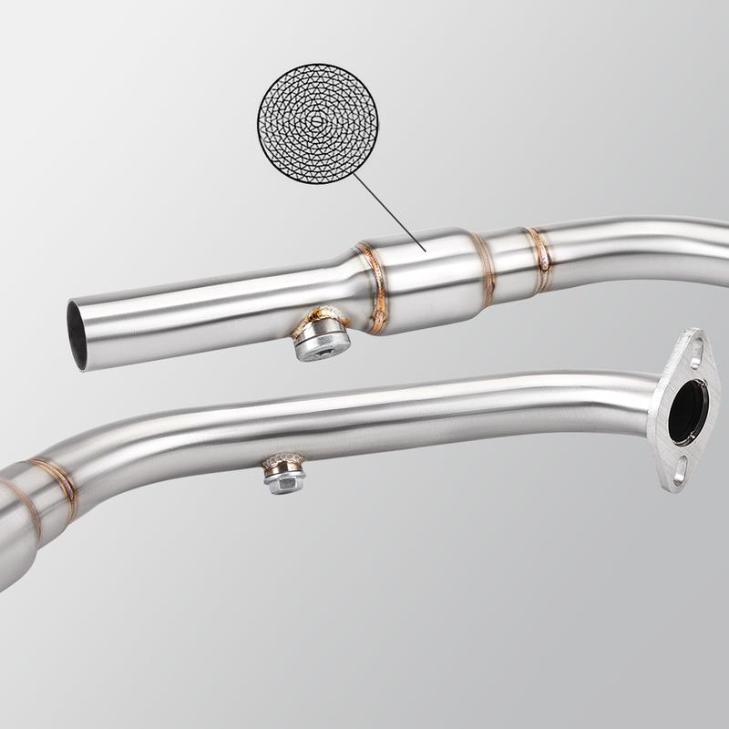 MT15 R15 V3 V4 V4 Sistema di Scarico per Moto Tubo in Acciaio Inossidabile Tubo di Testa 2017-2025