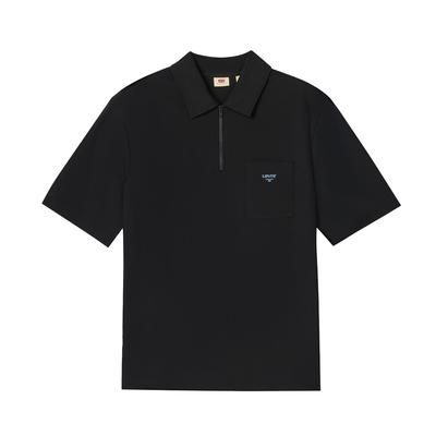 Levis Cool Series Relaxed Simple Comfortable Daily Versatile Casual Polo Shirt Unisex Tops 006P1-0002