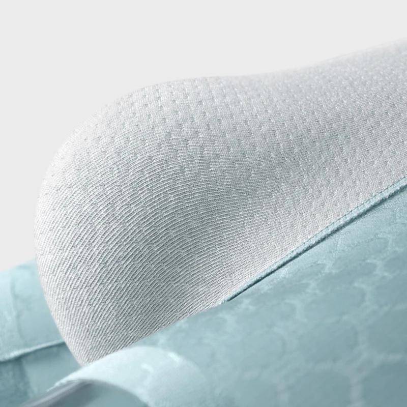 MiiOW 3ks Ice Silk Pánské spodní prádlo Boxerky Prodyšné Síťované kalhotky v rozkroku Pánské Tenké Bezešvé Pánské kalhotky Antibakteriální Boxerky