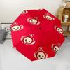 Teletubbies Theme Automatic Umbrella, Lightweight & Portable, 8 Rib, Perfect for Outdoor Travel, Birthdays, Christmas, Gifts.