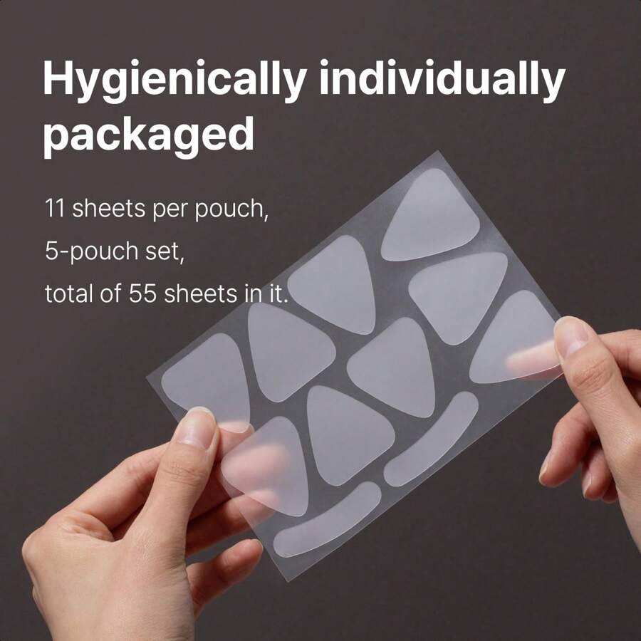 AVCA Wrinkle Repair Patches 55pcs For Frown Lines Forehead Lines And Smile-Line Patches - Korean Skin Care, The Anti Wrinkle Patch Non Invasive
