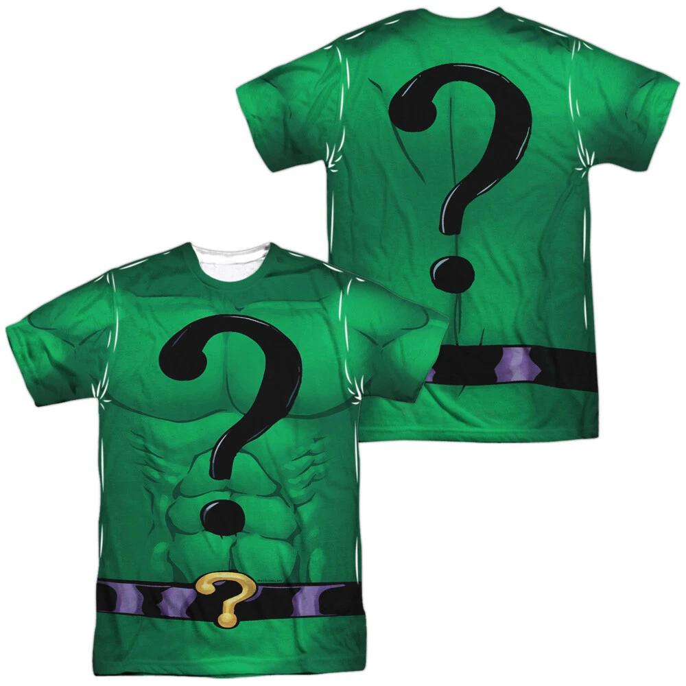 Batman  Riddler Uniform  Dye Sublimation T-Shirt M
