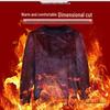 Men's Thick Fleece-Lined Sweater - Grandpa Style, Round Neck, Perfect for Winter Warmth