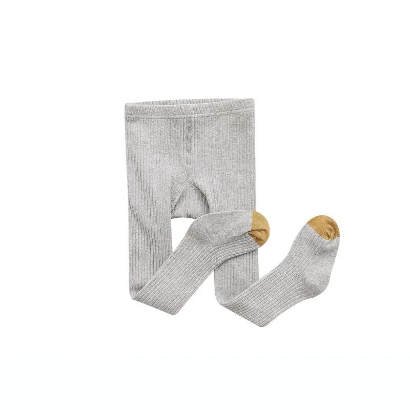 Girls Tights Children Baby Stockings Spring Autumn Tights Winter Warm Pantyhose Cotton Cute Candy Color 2024 Fall Clothes