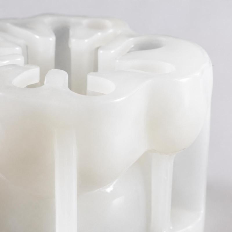 Flexible Octopuses Candle Stand Casting Molds with a Smooth Inner Pattern for Candle Making, Decorative Pour Projects, and Home Craft Work