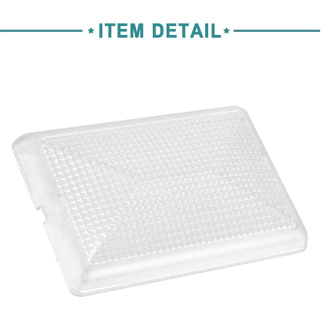 ACROPIX Clear Dome Light Cover for Ford for Ranger 2004-2011 Interior Overhead Console Roof Map Dome Lamp Replacement E9SZ-13783-A