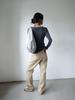 Onseuka Straight Flare Denim Pants (Honey Beige)