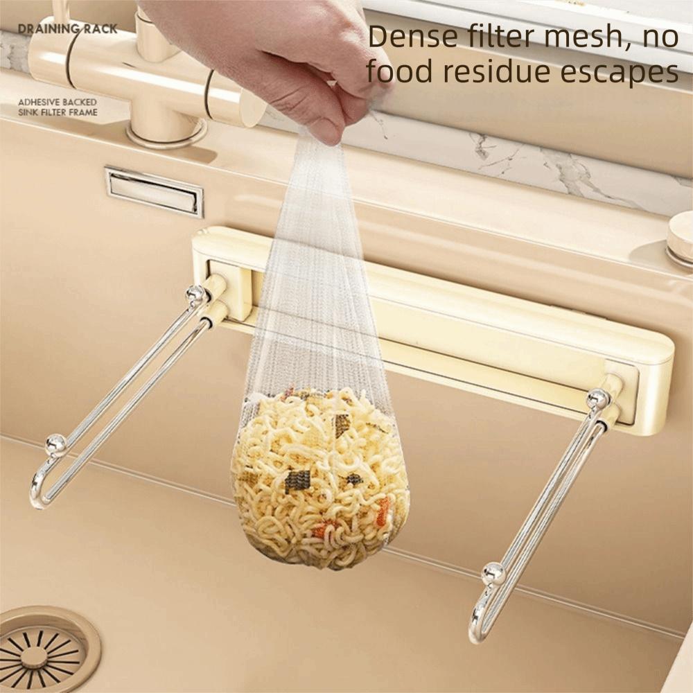 Strong Load-Bearing Kitchen Sink Filter Rack Sink Food Catcher Shelf Food Scraps Filtering