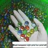 16mm Mixed Checkered Glass Beads & Marbles - Nostalgic Crystal Balls for Kids