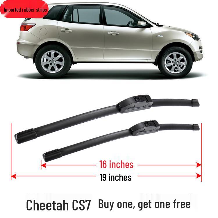 

Оригинальный универсальный бескаркасный передний дворник Cheetah CS7 - Аксессуар со специальной резиновой лентой